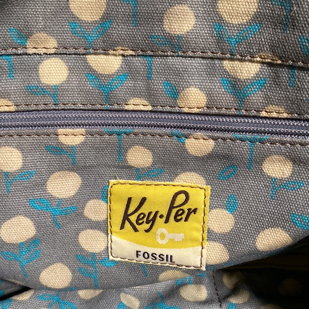 Fossil key-per messenger laptop bag - Picture 6 of 7
